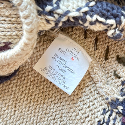 Vintage Woolrich, Hearts & Patchwork Cardigan