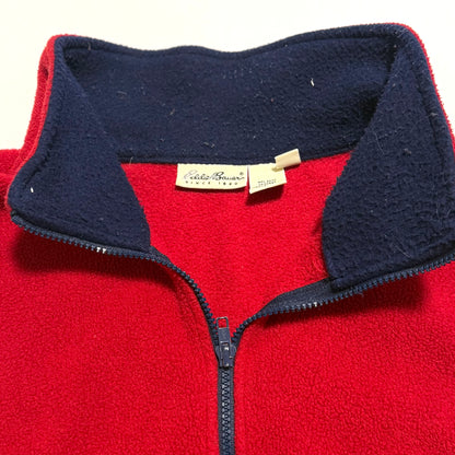 Vintage Eddie Bauer, Polartec Red Fleece Vest