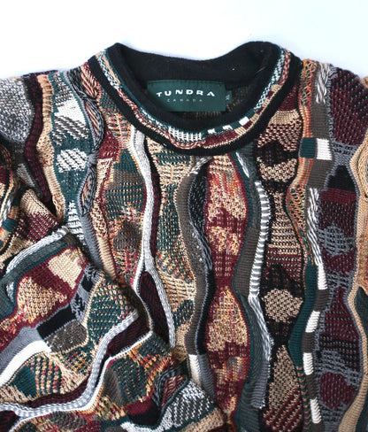 Vintage Tundra “Coogi” Style Knitwear Sweater