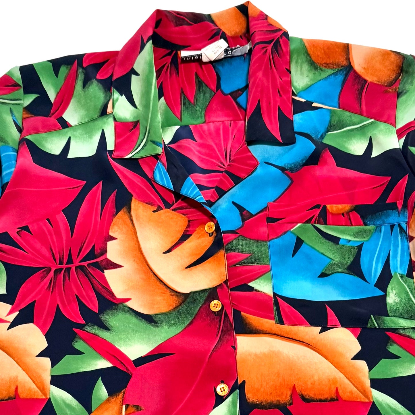 Vintage Collections Internationale, Tropical Button Down Shirt
