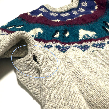 Vintage Woolrich, Polarbear & Penguin Wool Blend Sweater