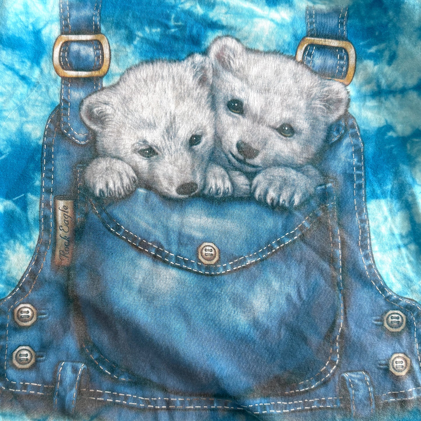 Secondhand Rock Eagle, Puppy / Polar Bear Pouch T-Shirt