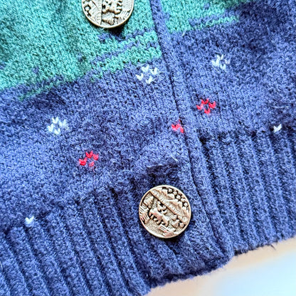 Vintage Northern Reflections, Winter Scene Vest