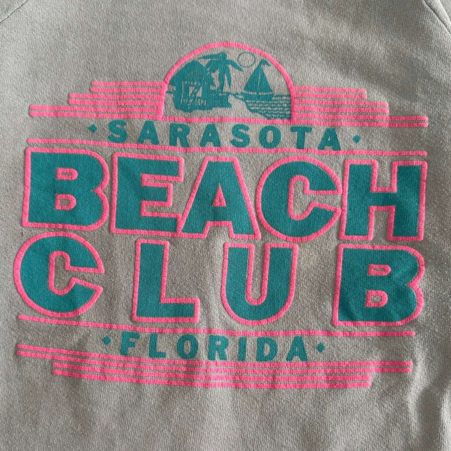 Vintage Florida Beach Club Sweatshirt