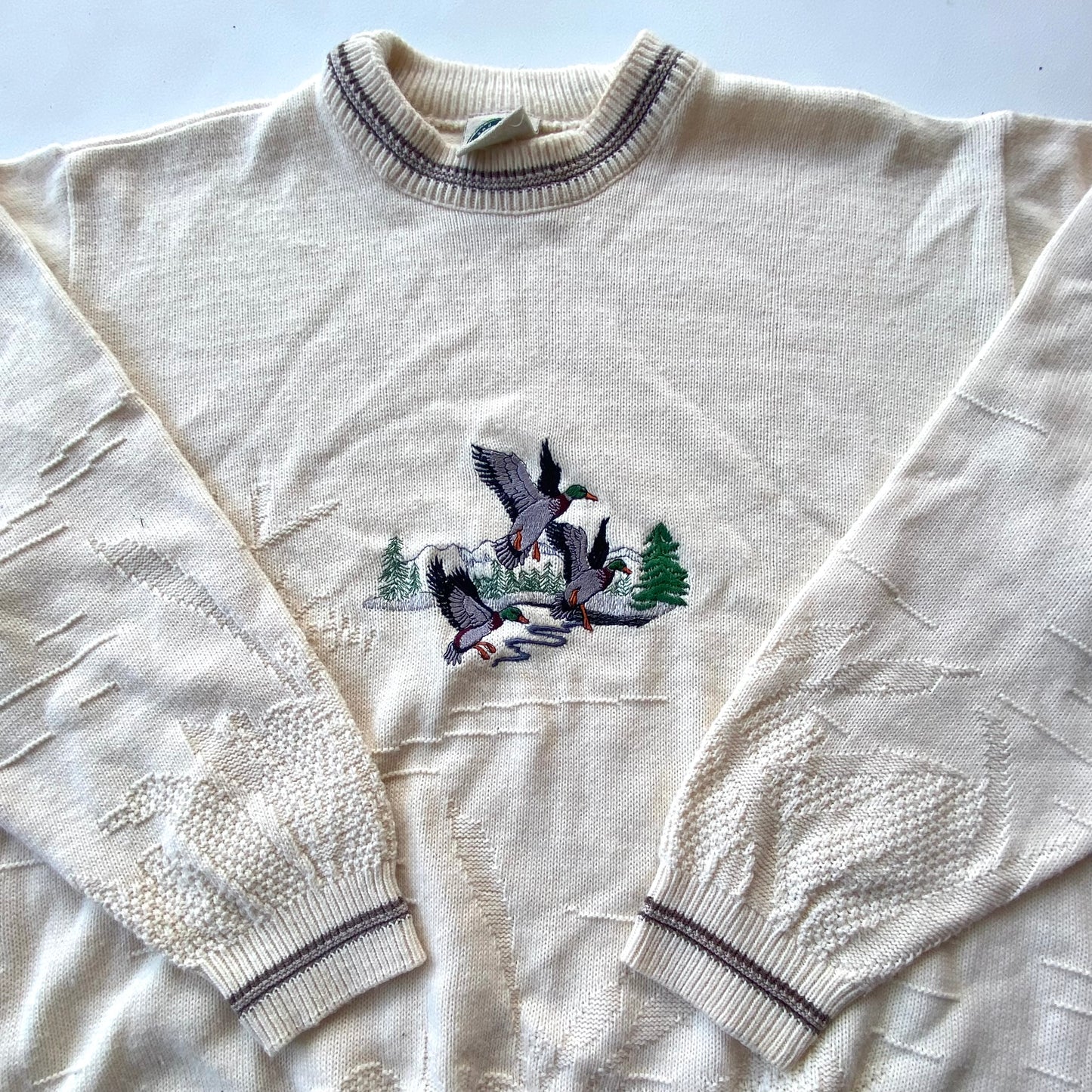 Vintage R&R Duck Sweater