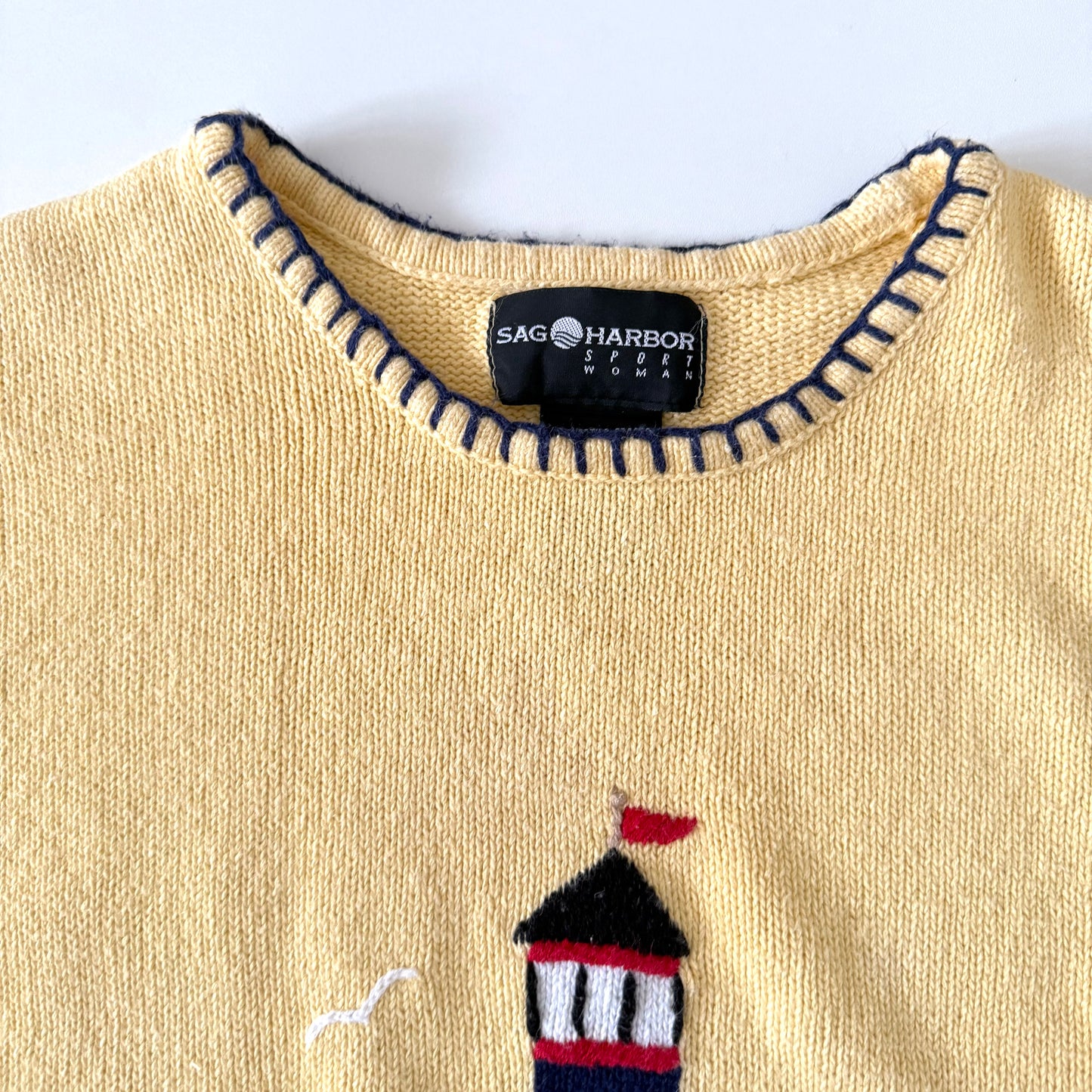 Vintage Sag Harbor, Lighthouse Sweater