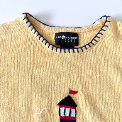 Vintage Sag Harbor, Lighthouse Sweater