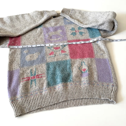 Vintage Woolrich, Patchwork Sweater