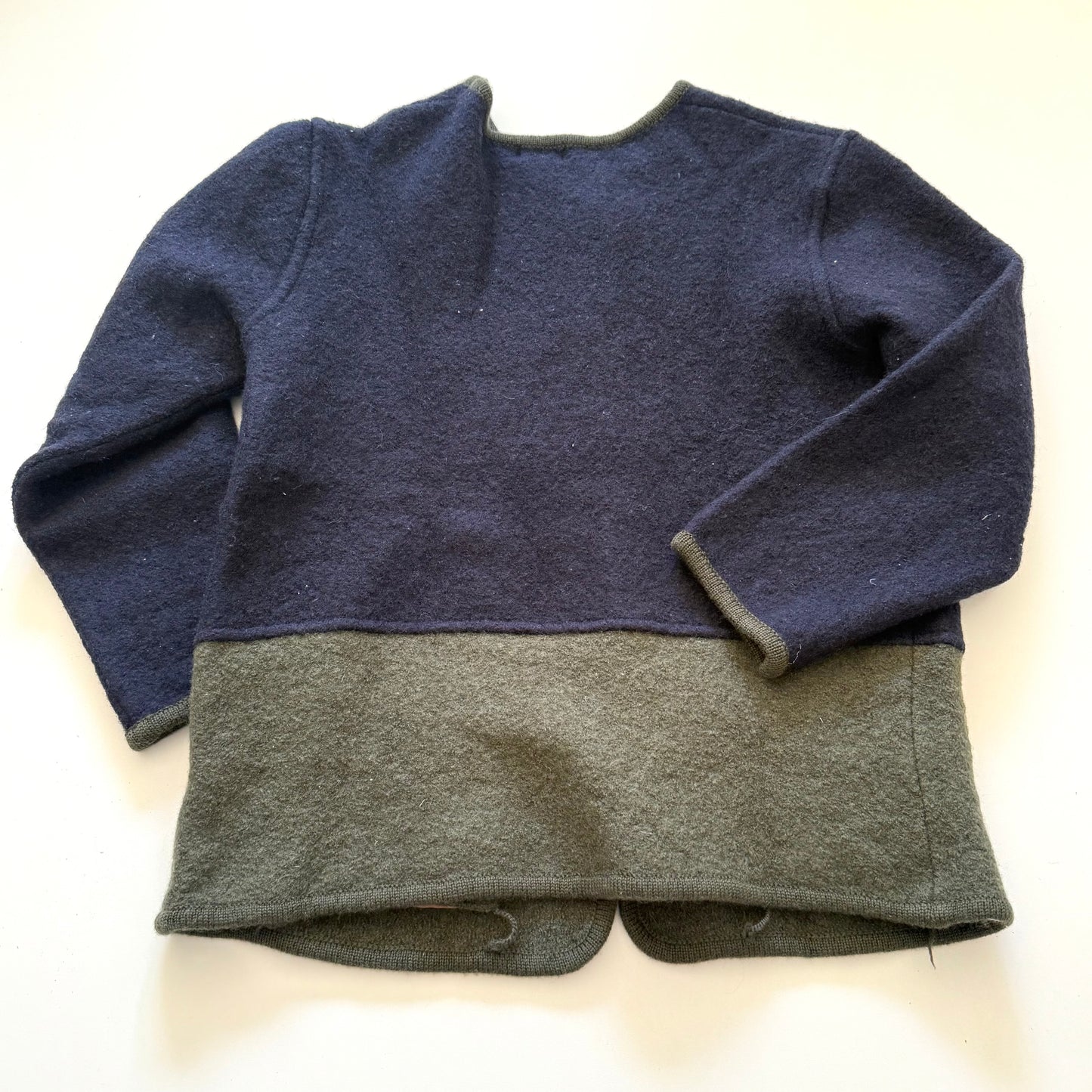 Vintage Eric Alexandre, Duck Wool Cardigan