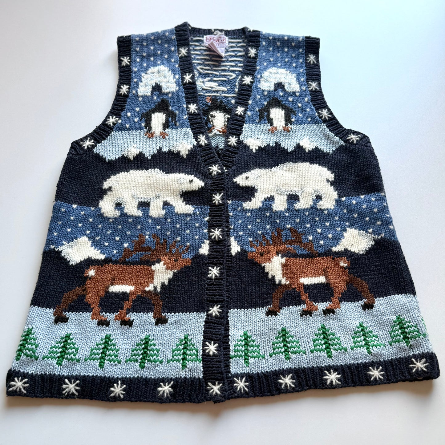 Vintage PBJ, Winter Wonderland Vest