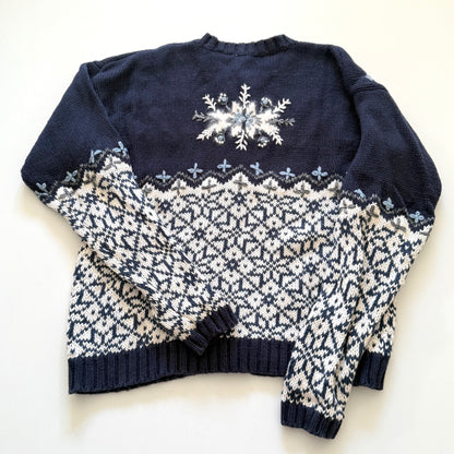Vintage Snowflake Sweater