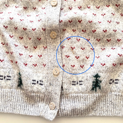 Vintage Weekend Edition, Wool Blend Winter Cardigan