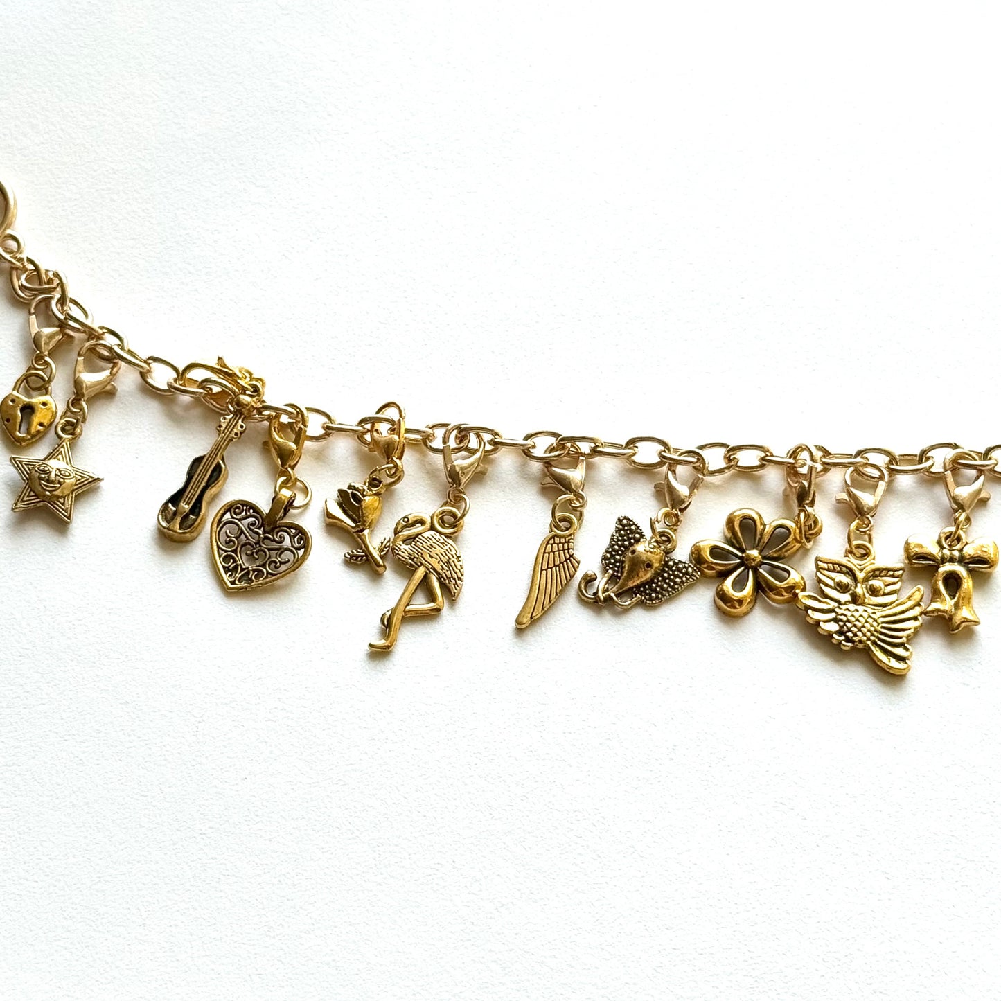 Handmade Y2K Style Interchangeable Charm Bracelet