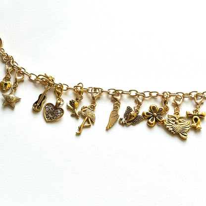 Handmade Y2K Style Interchangeable Charm Bracelet