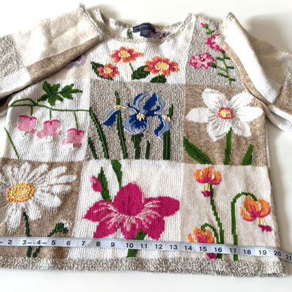 Vintage Northern Isles, Flower Sweater