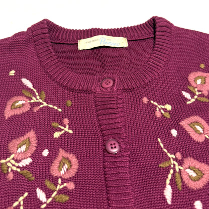 Vintage Penmans, Embroidered Sleeveless Knit Vest