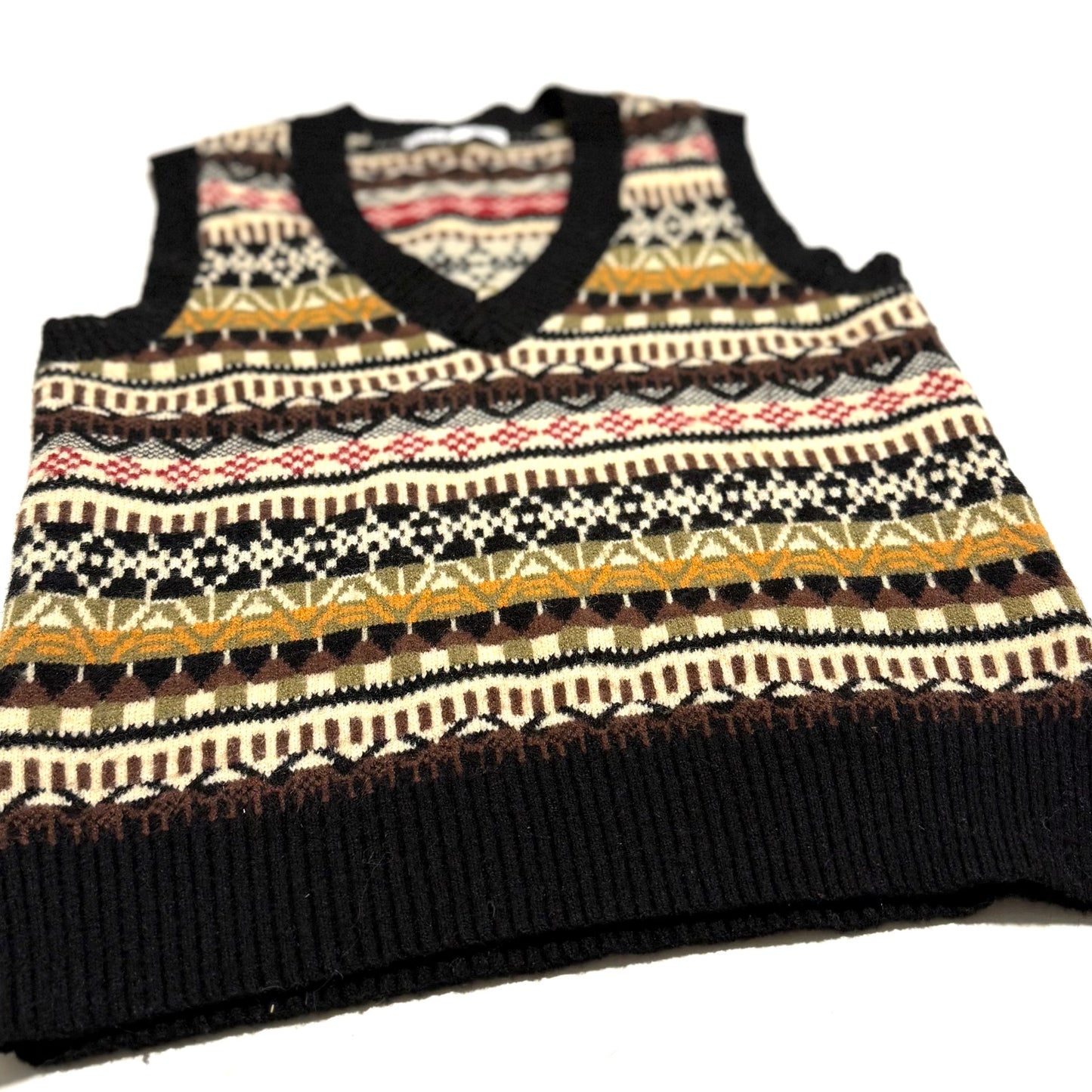 Secondhand Cleo, Fair Isle Patterned Vest