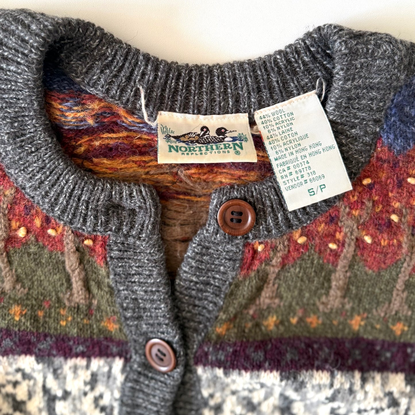 Vintage Northern Reflections, Four Seasons Cardigan