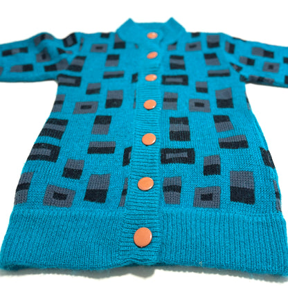Vintage Via Frascatti, Long Button Up Cardigan