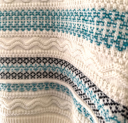 Vintage Lumiere, Textured Knit Vest