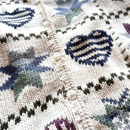 Vintage Woolrich, Hearts & Patchwork Cardigan