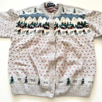 Vintage Weekend Edition, Wool Blend Winter Cardigan