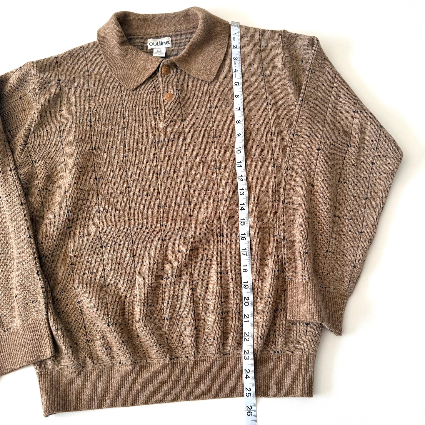 Vintage Outline, Collared Knit