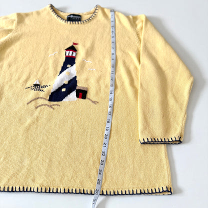 Vintage Sag Harbor, Lighthouse Sweater