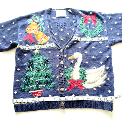 Vintage Marisa Christina, 90's Christmas Cardigan