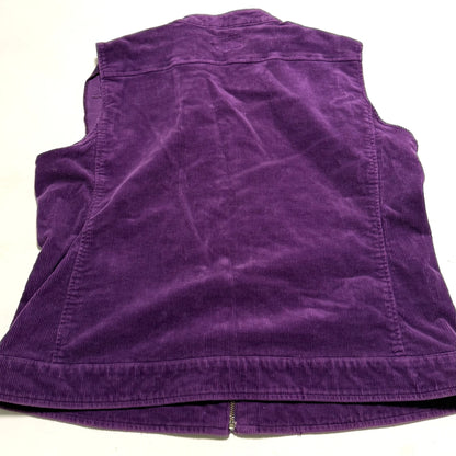 Vintage Tradition Country Collection, Corduroy Purple Vest