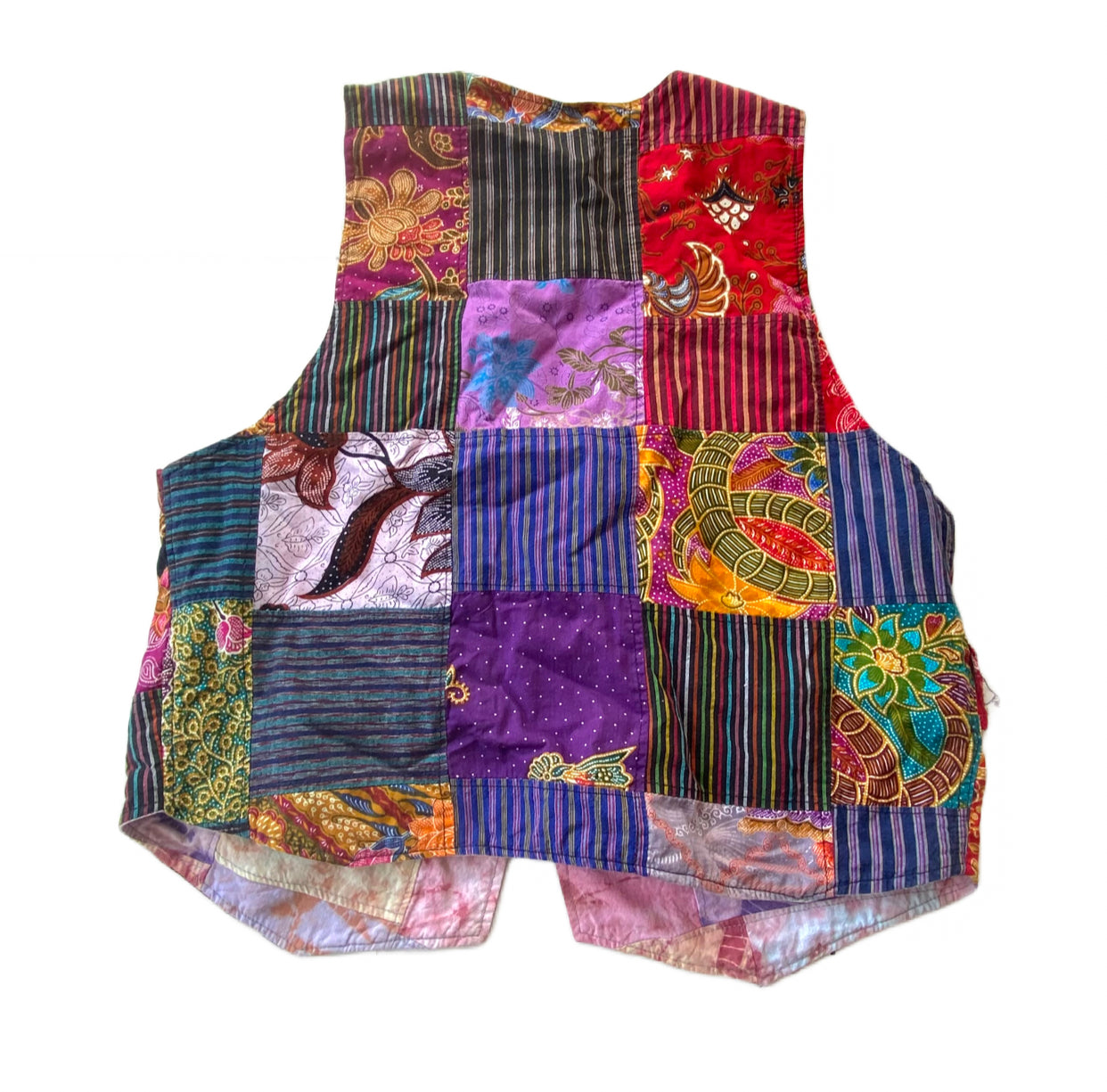 Secondhand Handmade Patchwork Vest