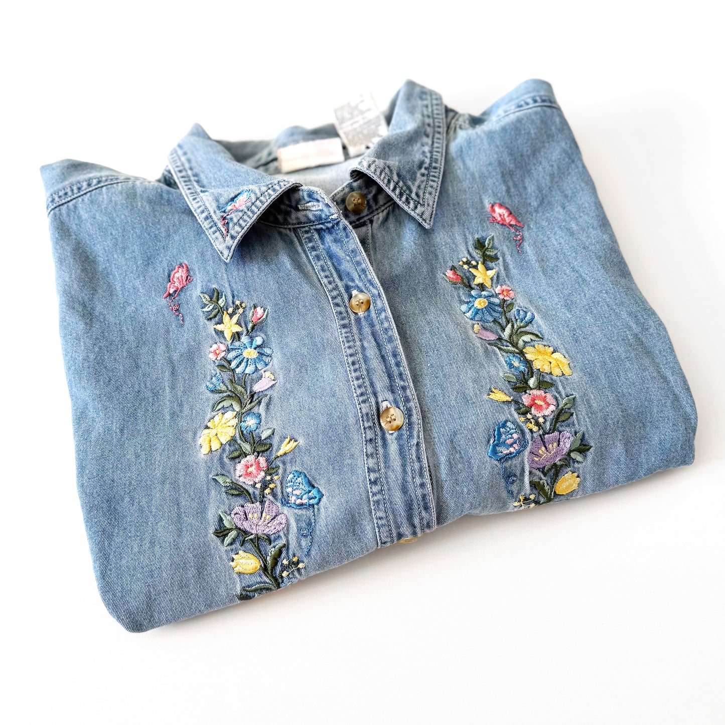 Secondhand Bobbie Brooks, Denim Short Sleeve