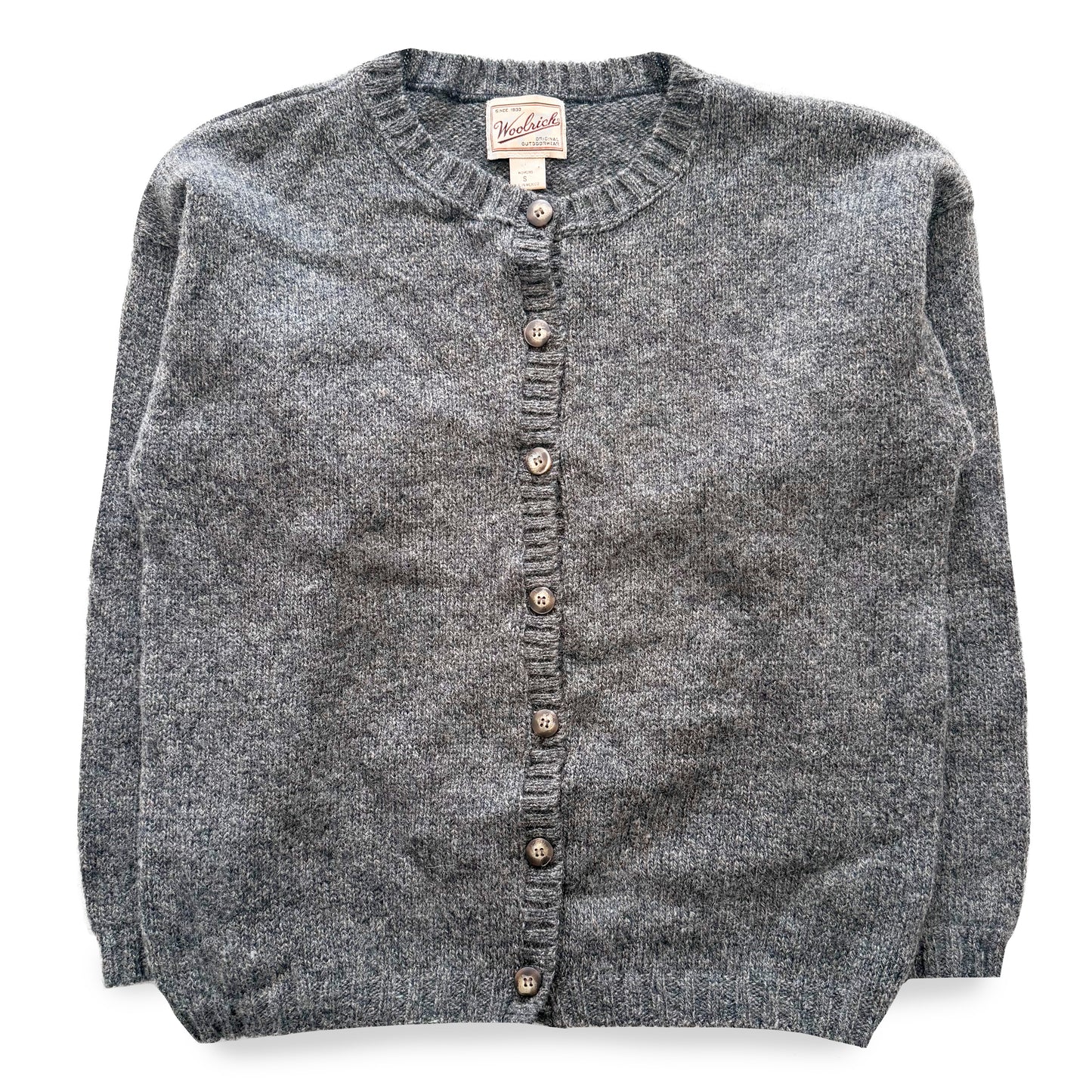 Vintage Woolrich, Grey Cardigan