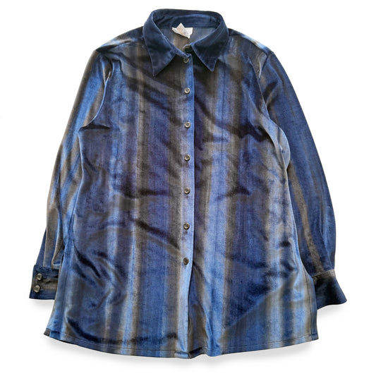 Vintage Frilli, Velvet Button Up