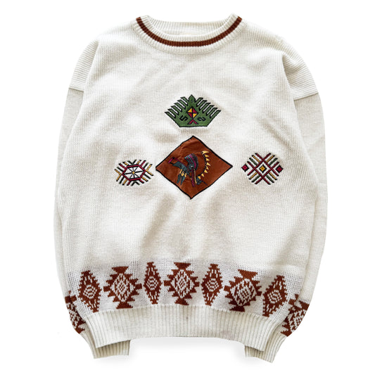 Vintage Aztec Sweater
