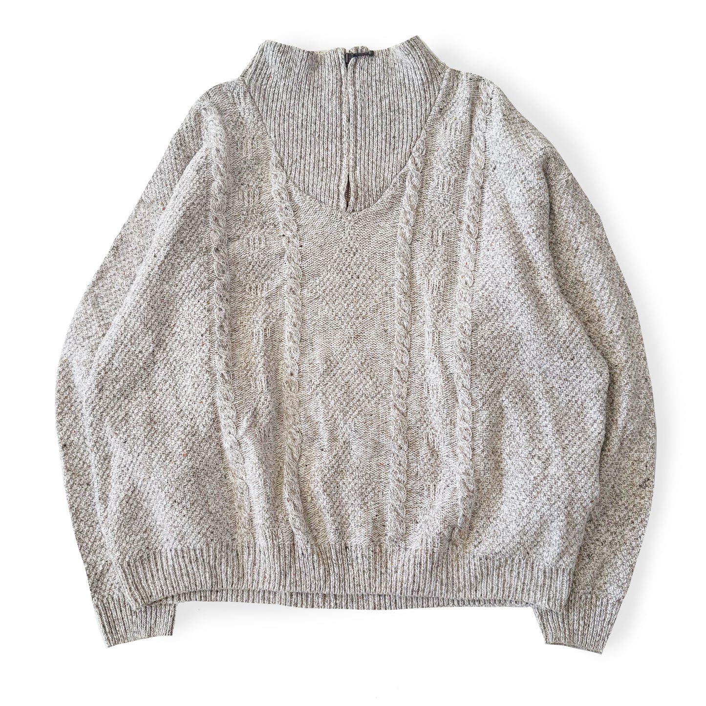 Vintage R&R, Quarter Zip Sweater