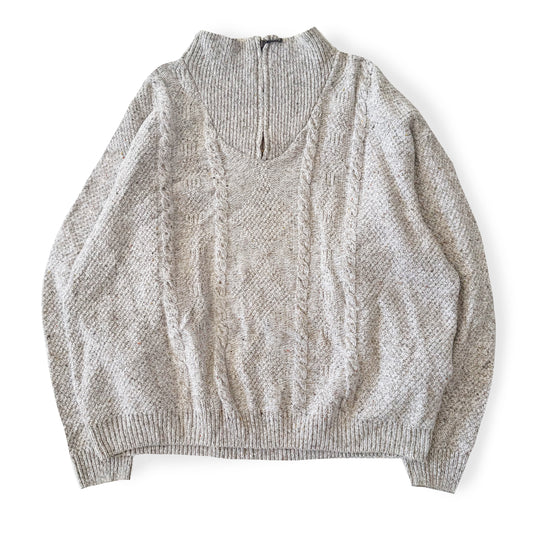 Vintage R&R, Quarter Zip Sweater