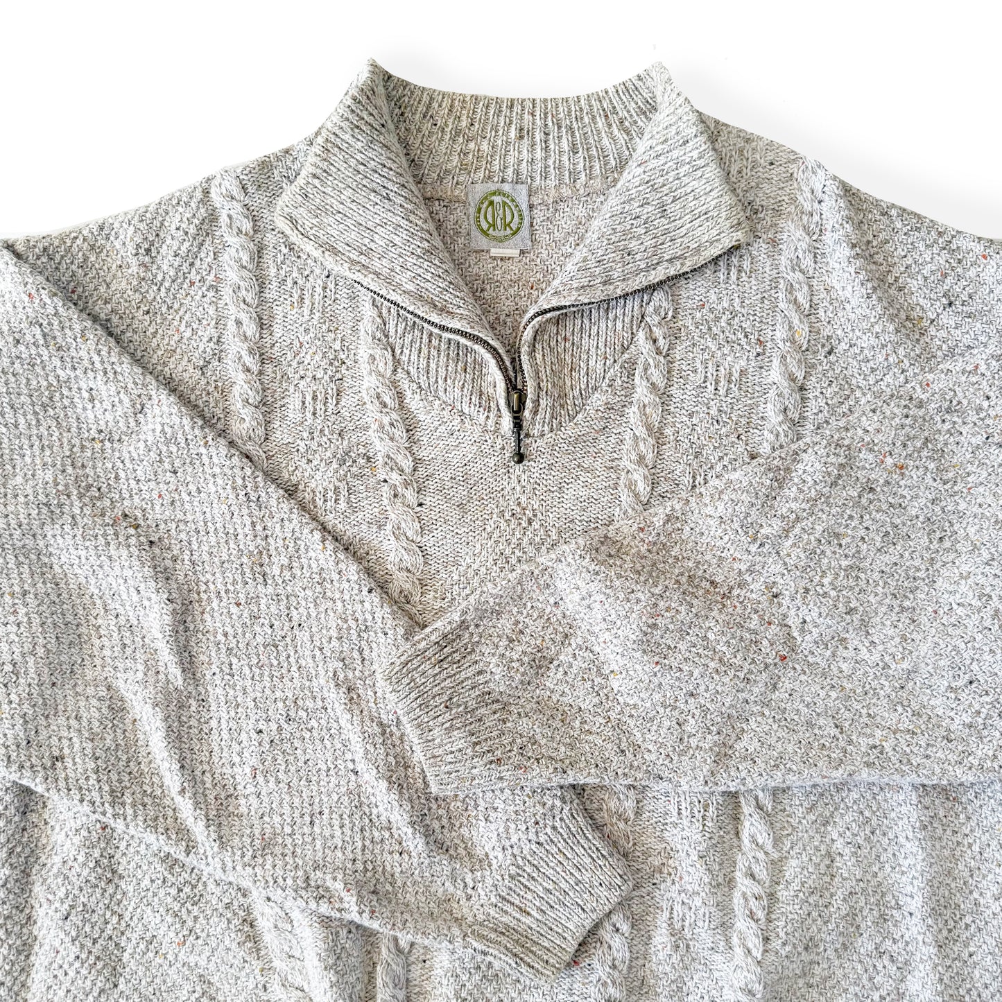 Vintage R&R, Quarter Zip Sweater