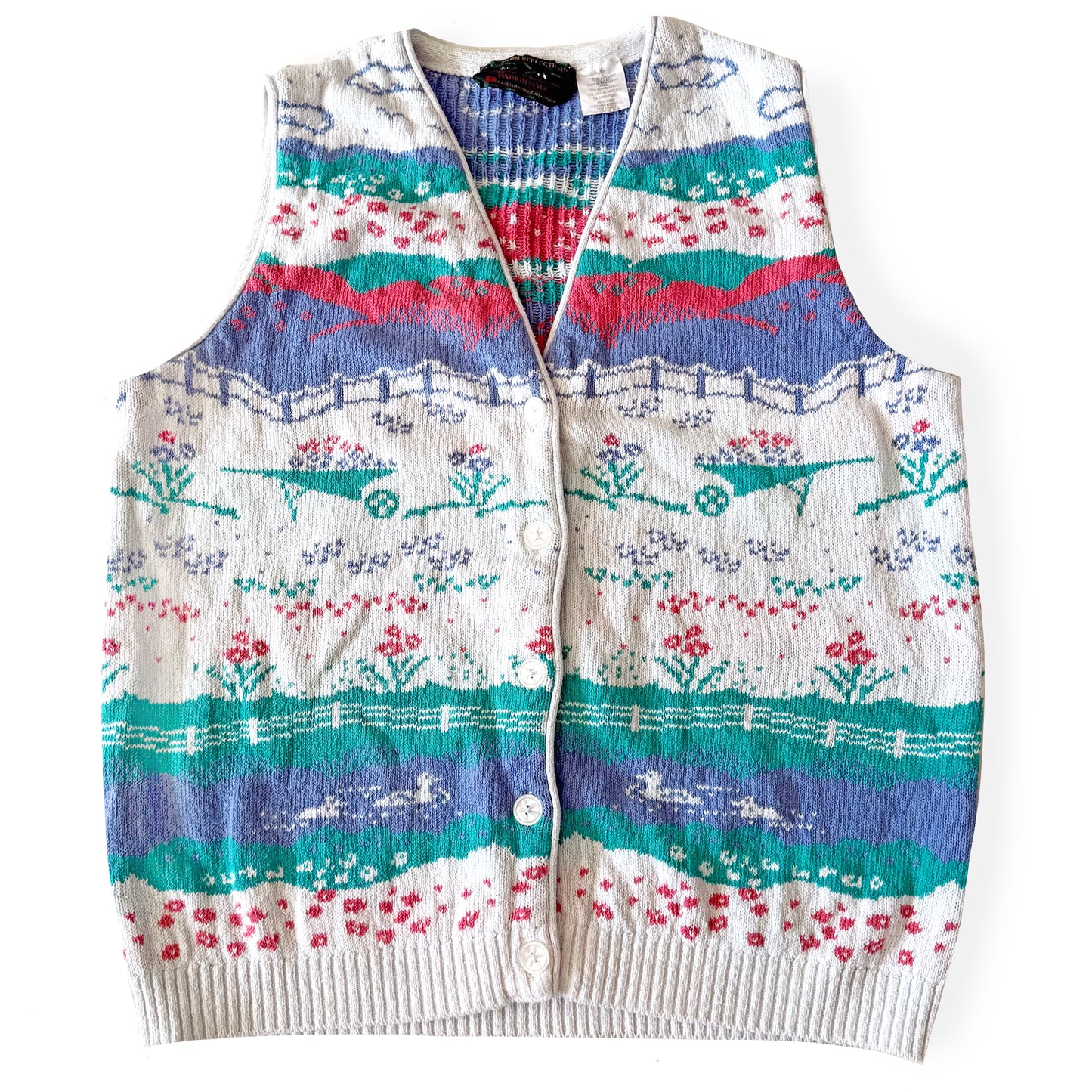 Vintage Northern Reflections by Parkhurst, Spring Vest
