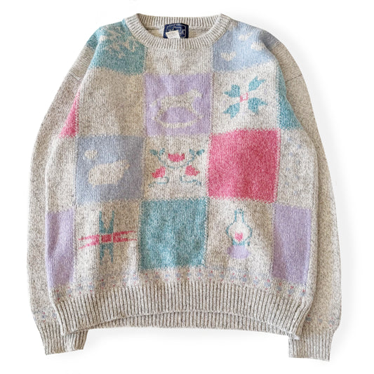Vintage Woolrich, Patchwork Sweater