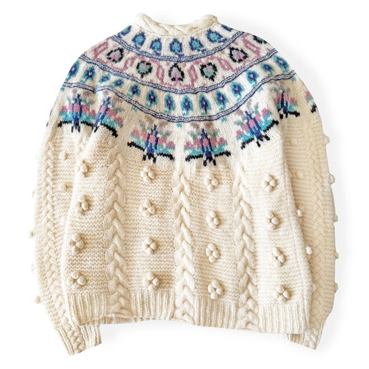 Vintage Woolrich, Pompom Sweater