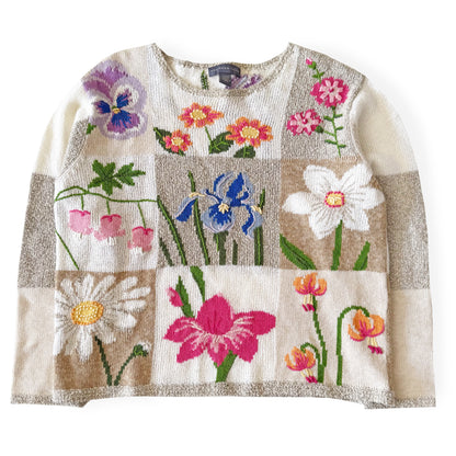 Vintage Northern Isles, Flower Sweater