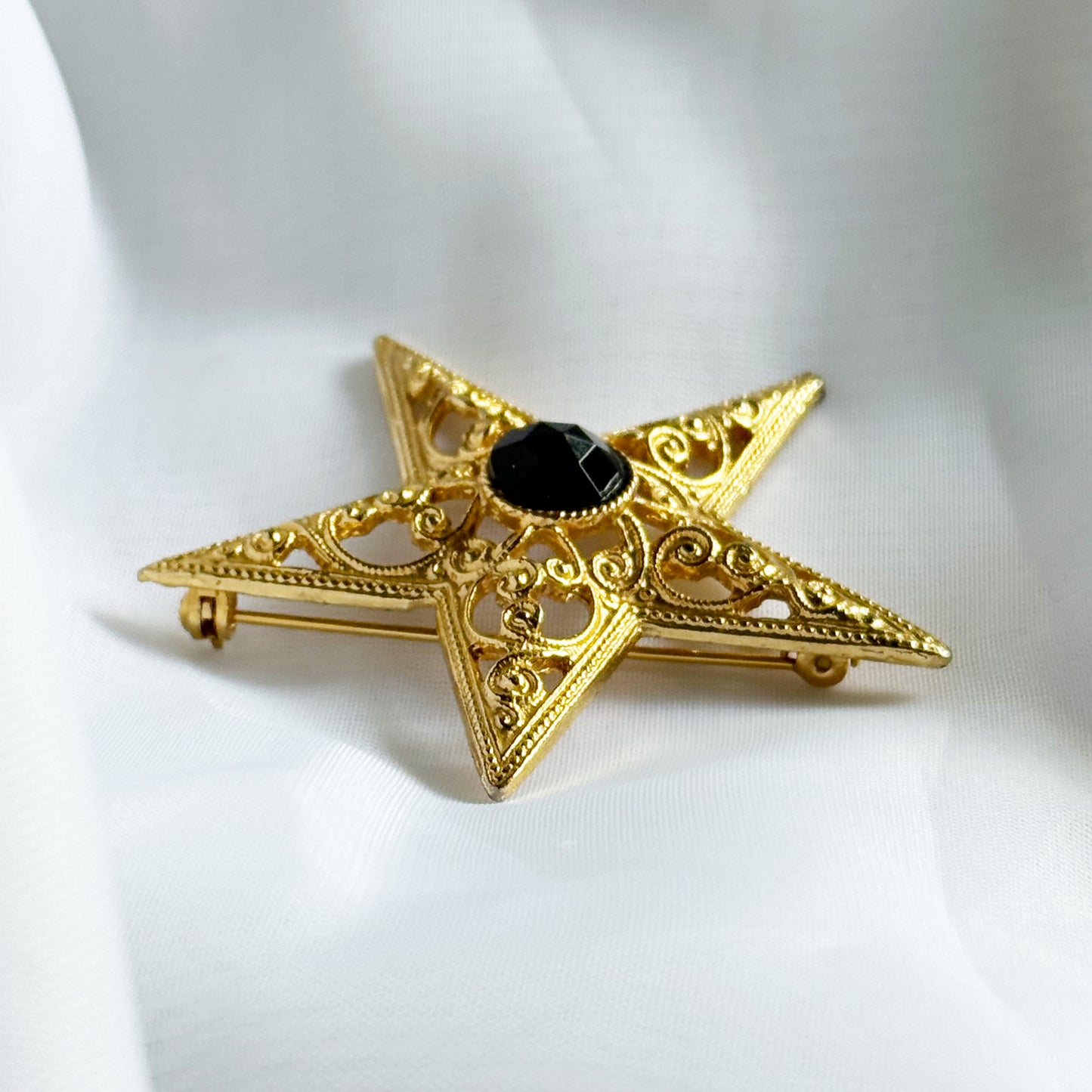 Vintage Star Brooch