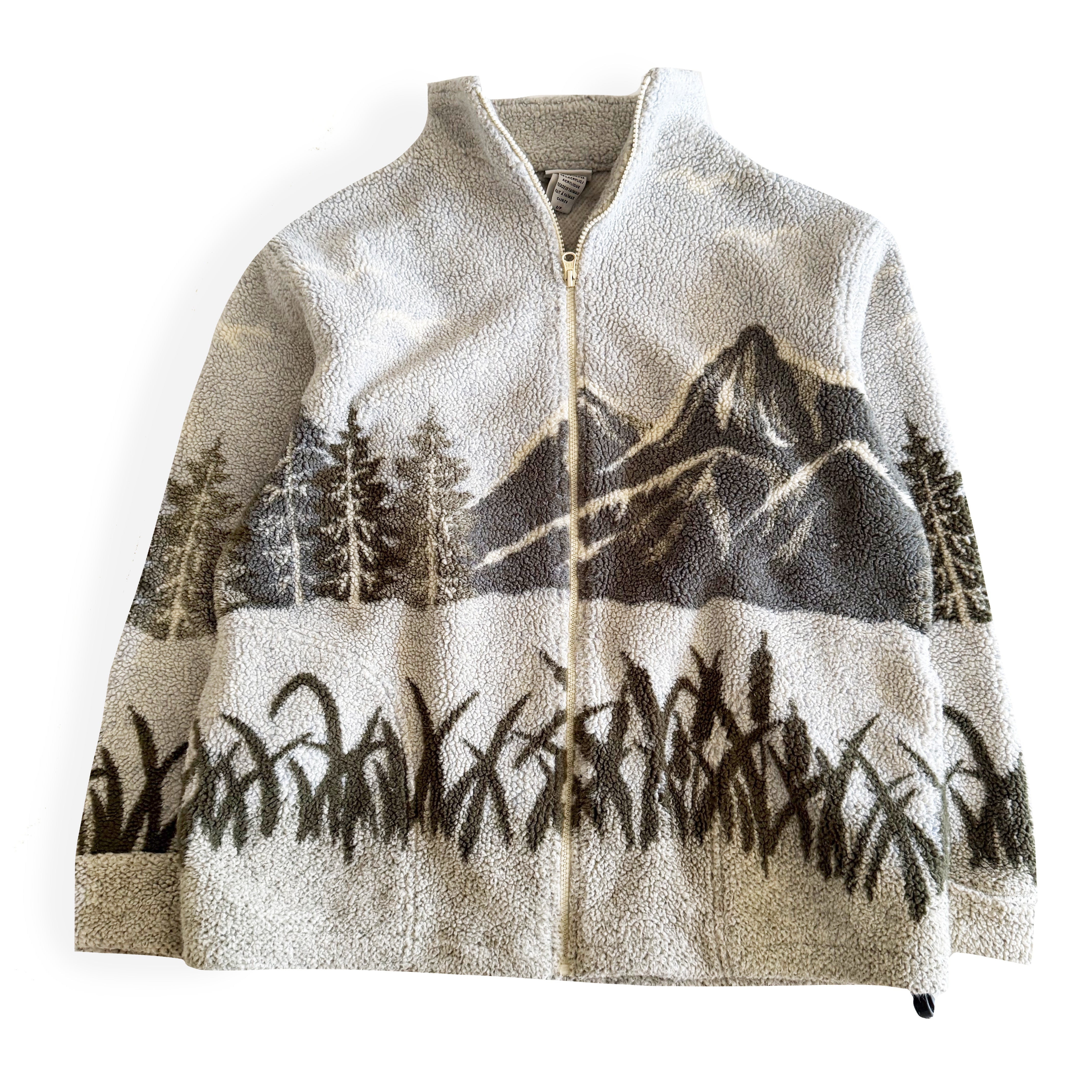 Secondhand Northern Reflections, Fleece Sweater – TheBoyfriendsCloset
