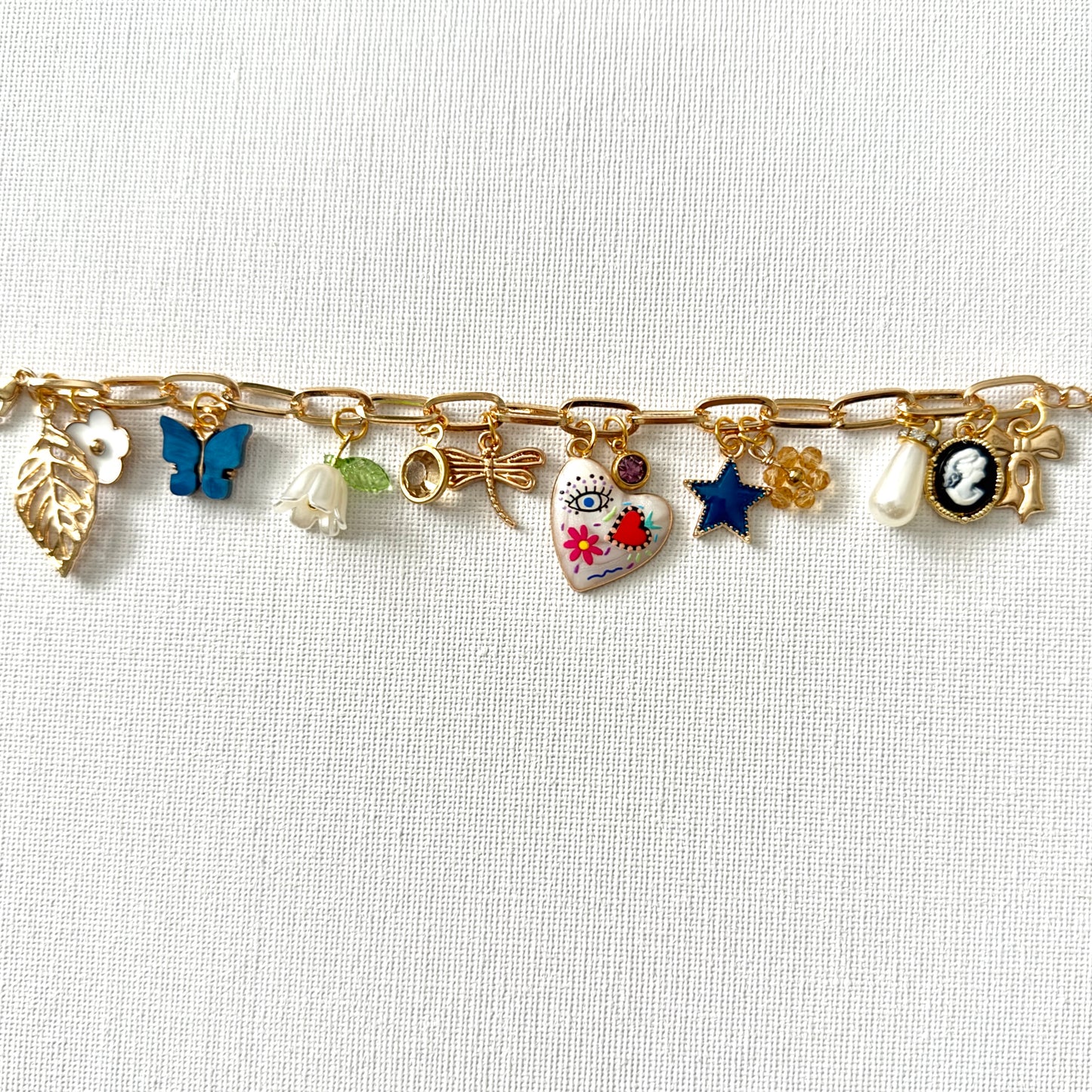 Handmade Charm Bracelet Y2K Style