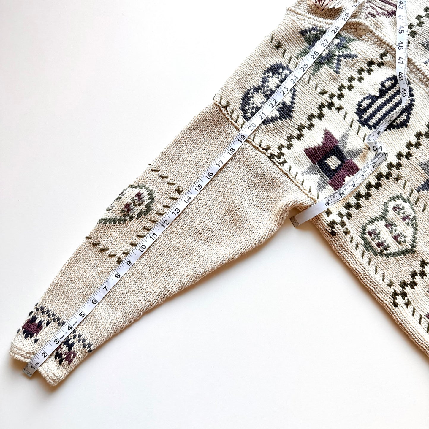 Vintage Woolrich, Hearts & Patchwork Cardigan