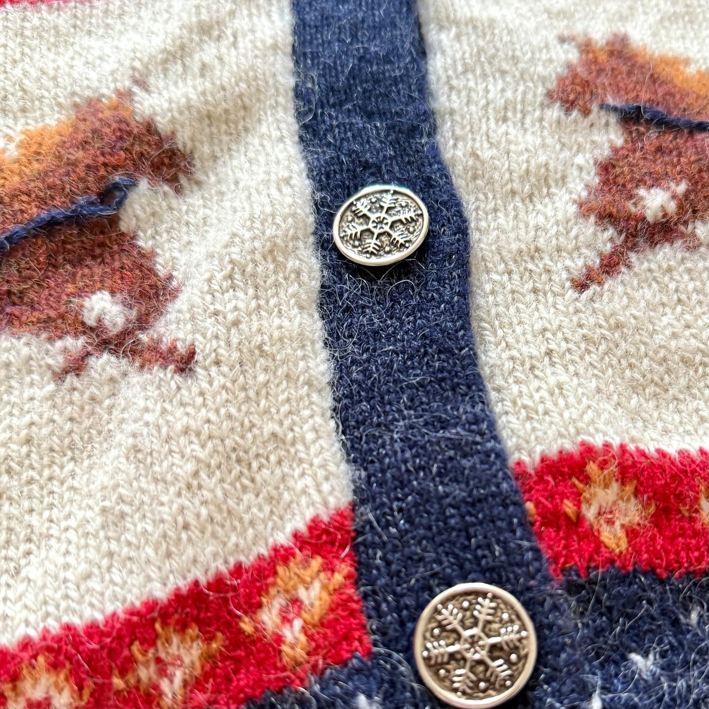 Vintage Woolrich, Christmas Wool Cardigan