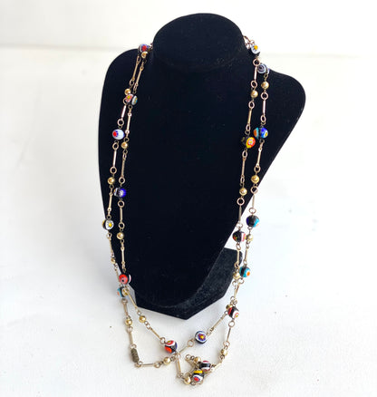 Glass Beaded Secondhand Necklace