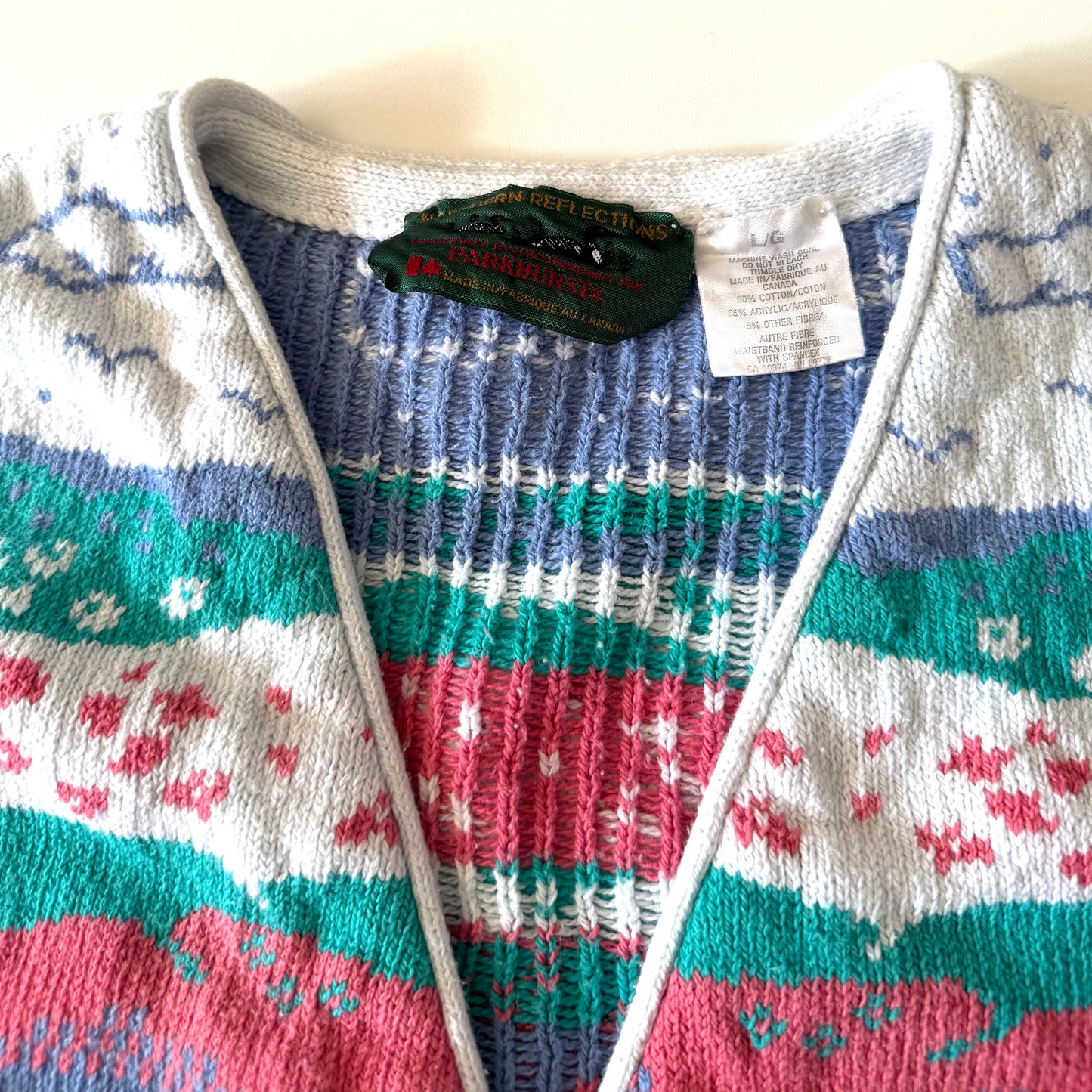 Vintage Northern Reflections by Parkhurst, Spring Vest