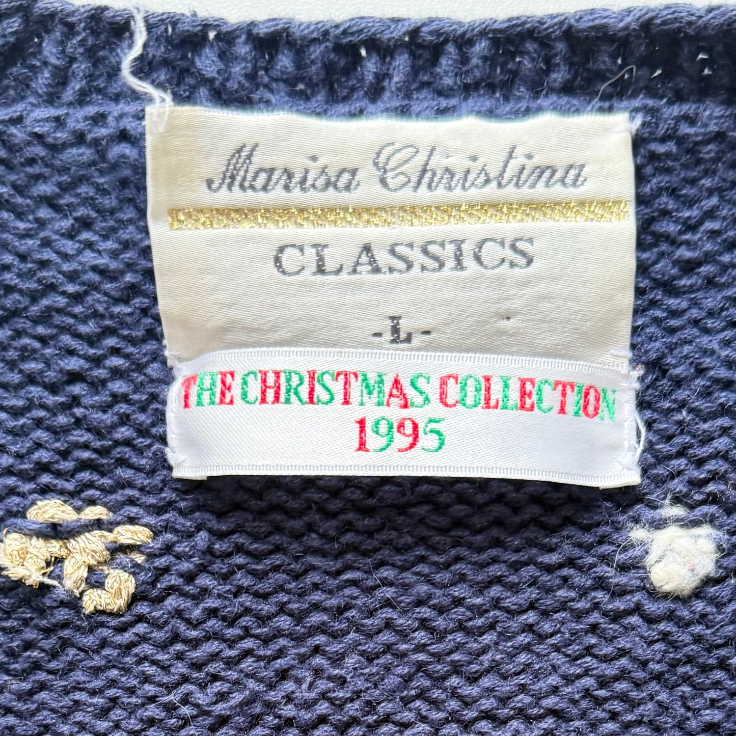 Vintage Marisa Christina, 90's Christmas Cardigan